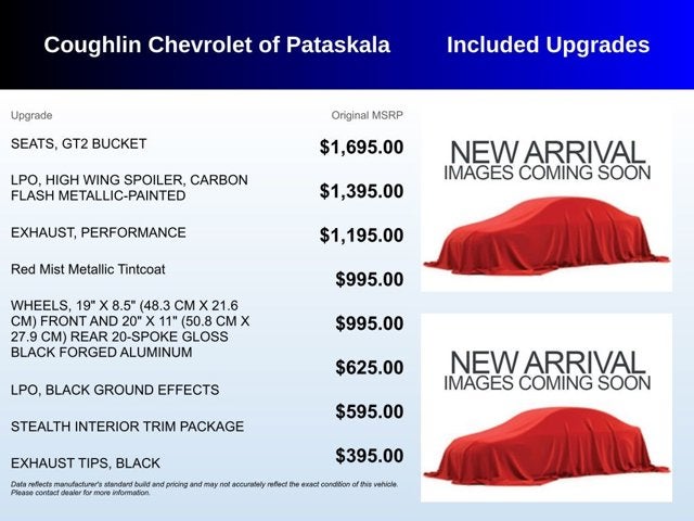 2025 Chevrolet Corvette 2LT