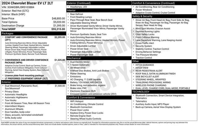 2024 Chevrolet Blazer EV eAWD LT