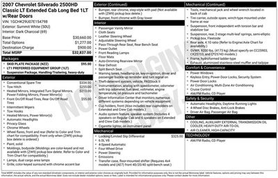 2007 Chevrolet Silverado 2500HD Classic LT LT1