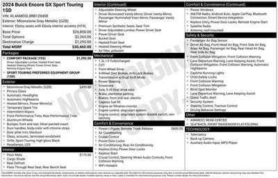2024 Buick Encore GX Sport Touring
