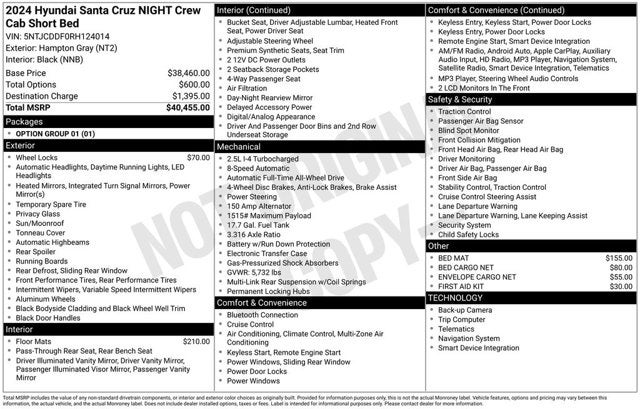 2024 Hyundai Santa Cruz NIGHT