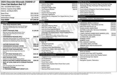 2025 Chevrolet Silverado 2500HD LT