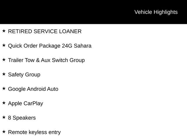 2024 Jeep Wrangler Sahara