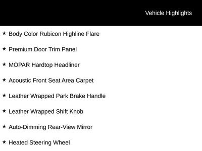 2026 Jeep Wrangler Rubicon X