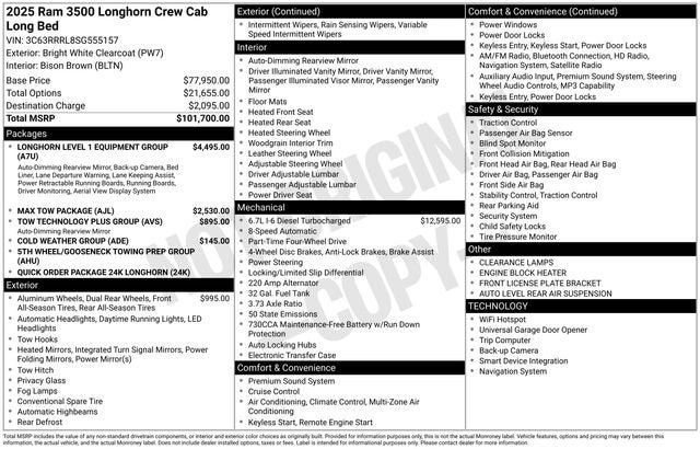 2025 RAM 3500 Limited