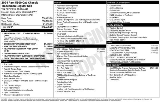 2024 RAM 5500HD Tradesman