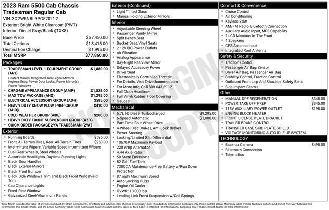 2023 RAM 5500HD Tradesman