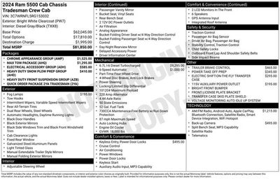 2024 RAM 5500HD Tradesman