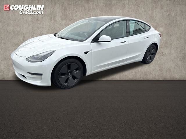 Used 2021 Tesla Model 3 Base with VIN 5YJ3E1EA1MF919938 for sale in Marysville, OH