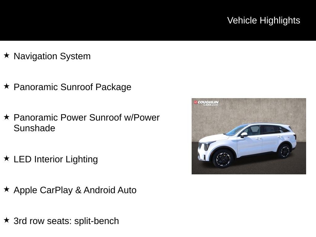 2025 Kia Sorento S