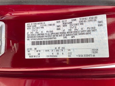 2017 Ford Escape SE