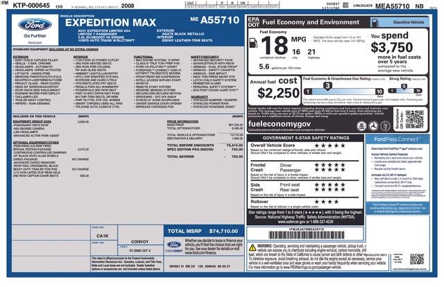 2021 Ford Expedition Max Limited