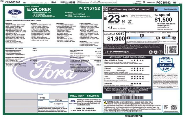 2023 Ford Explorer XLT
