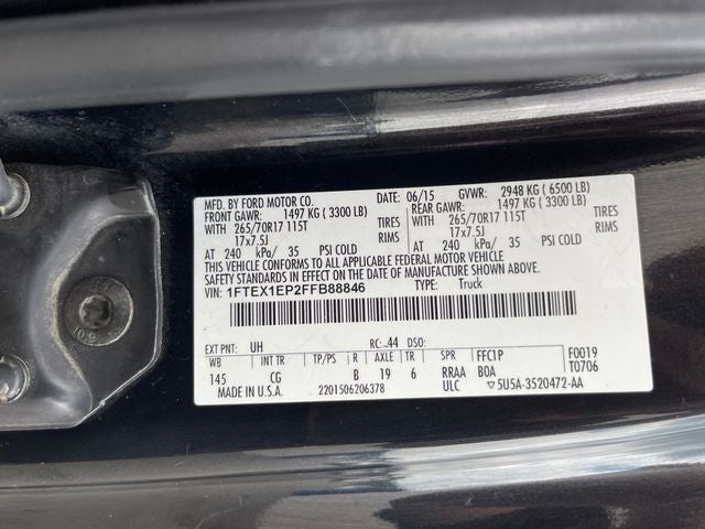2015 Ford F-150 XL