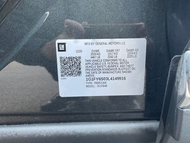 2020 Chevrolet Bolt EV LT