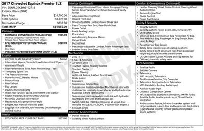 2017 Chevrolet Equinox Premier