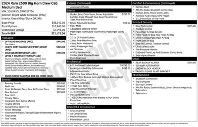 2024 RAM 2500 Big Horn