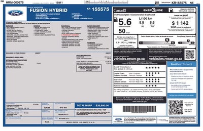 2019 Ford Fusion Hybrid Titanium