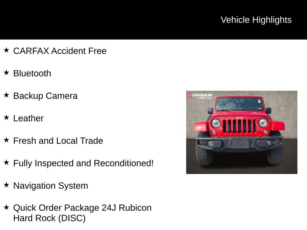 2017 Jeep Wrangler Unlimited Rubicon
