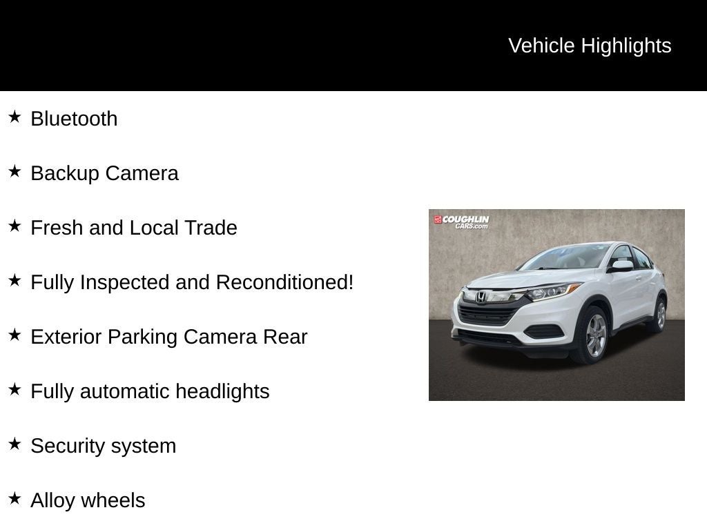 2019 Honda HR-V LX