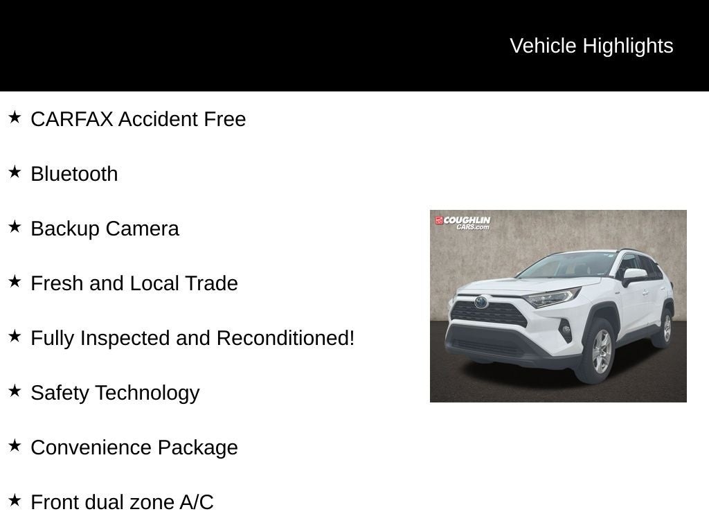 2021 Toyota RAV4 Hybrid XLE