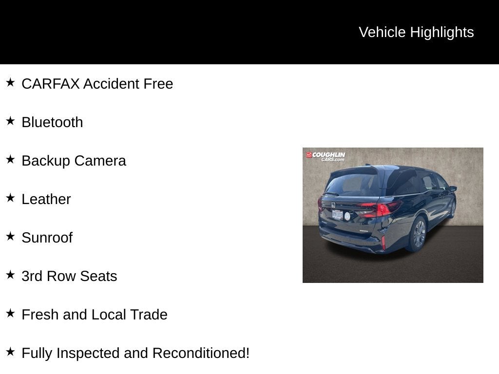 2025 Honda Odyssey Touring