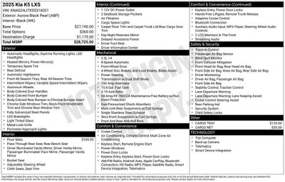 2025 Kia K5 LXS