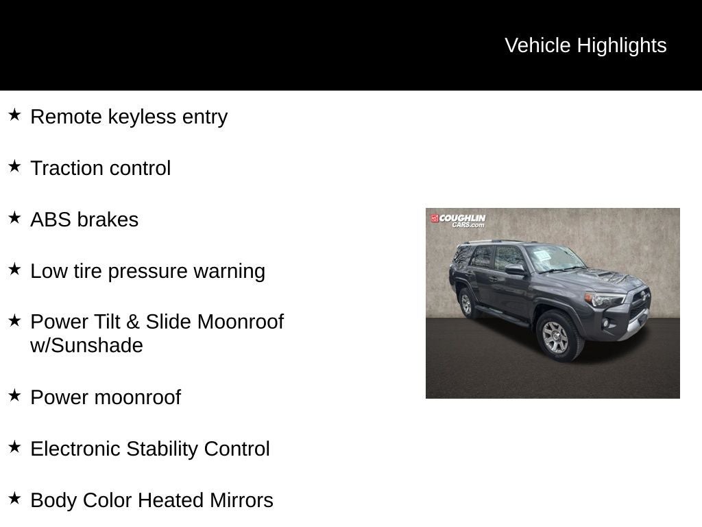 2016 Toyota 4Runner Trail Premium