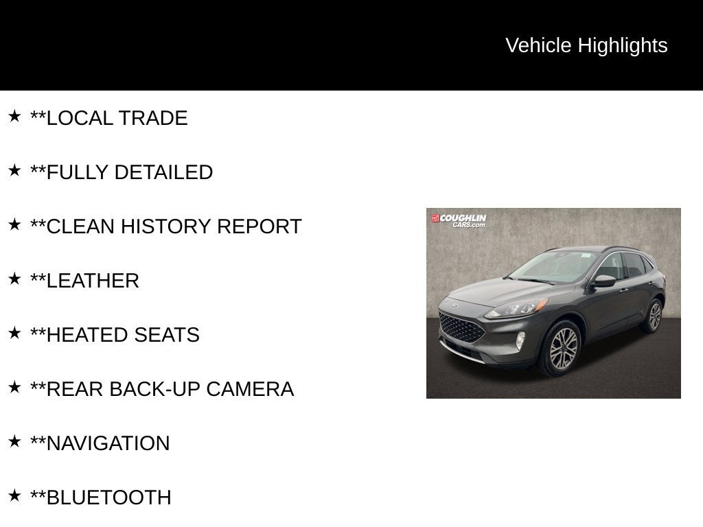 2020 Ford Escape SEL