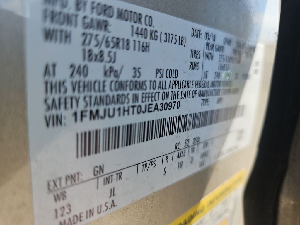 2018 Ford Expedition XLT
