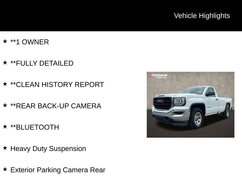 2018 GMC Sierra 1500 Base