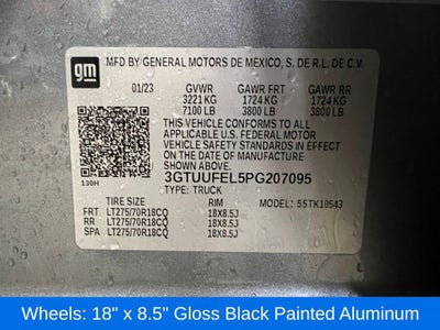 2023 GMC Sierra 1500 AT4X