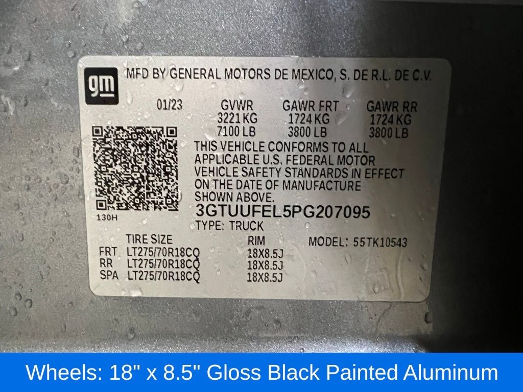 2023 GMC Sierra 1500 AT4X