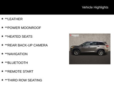 2019 Toyota Highlander SE
