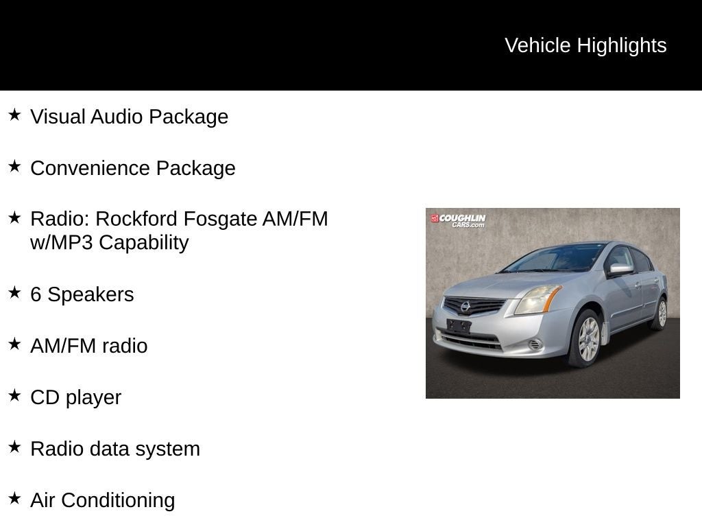 2011 Nissan Sentra 2.0 S