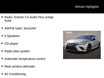 2019 Toyota Camry XSE