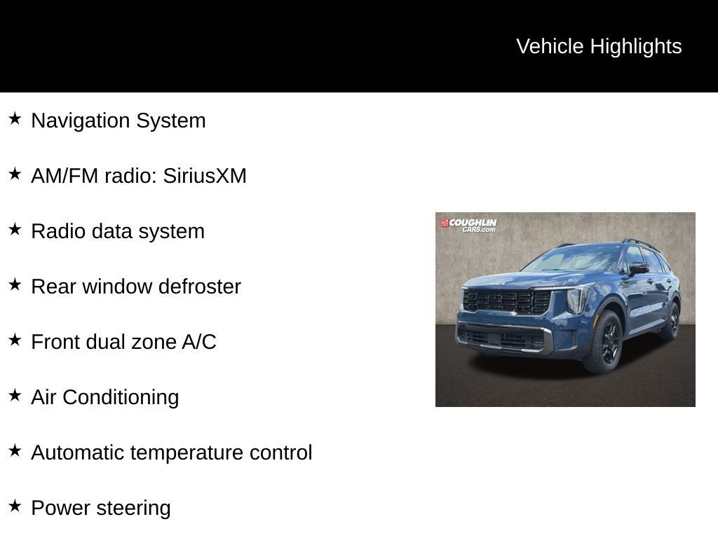 2024 Kia Sorento X-Pro SX Prestige