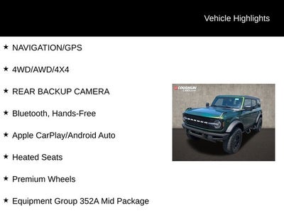 2022 Ford Bronco Wildtrak