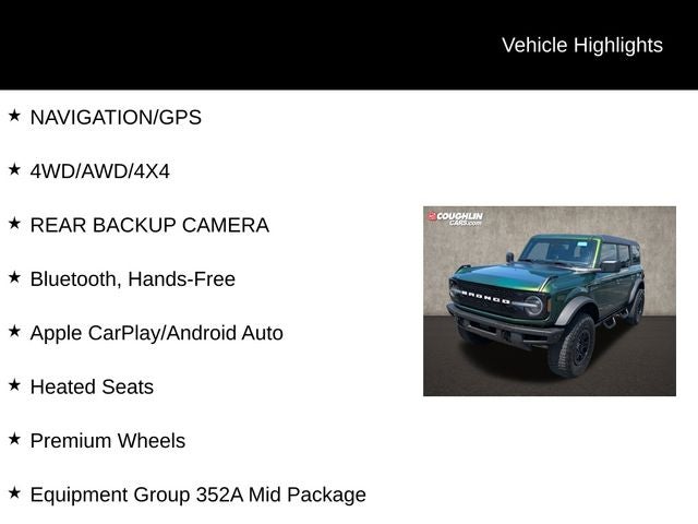 2022 Ford Bronco Wildtrak