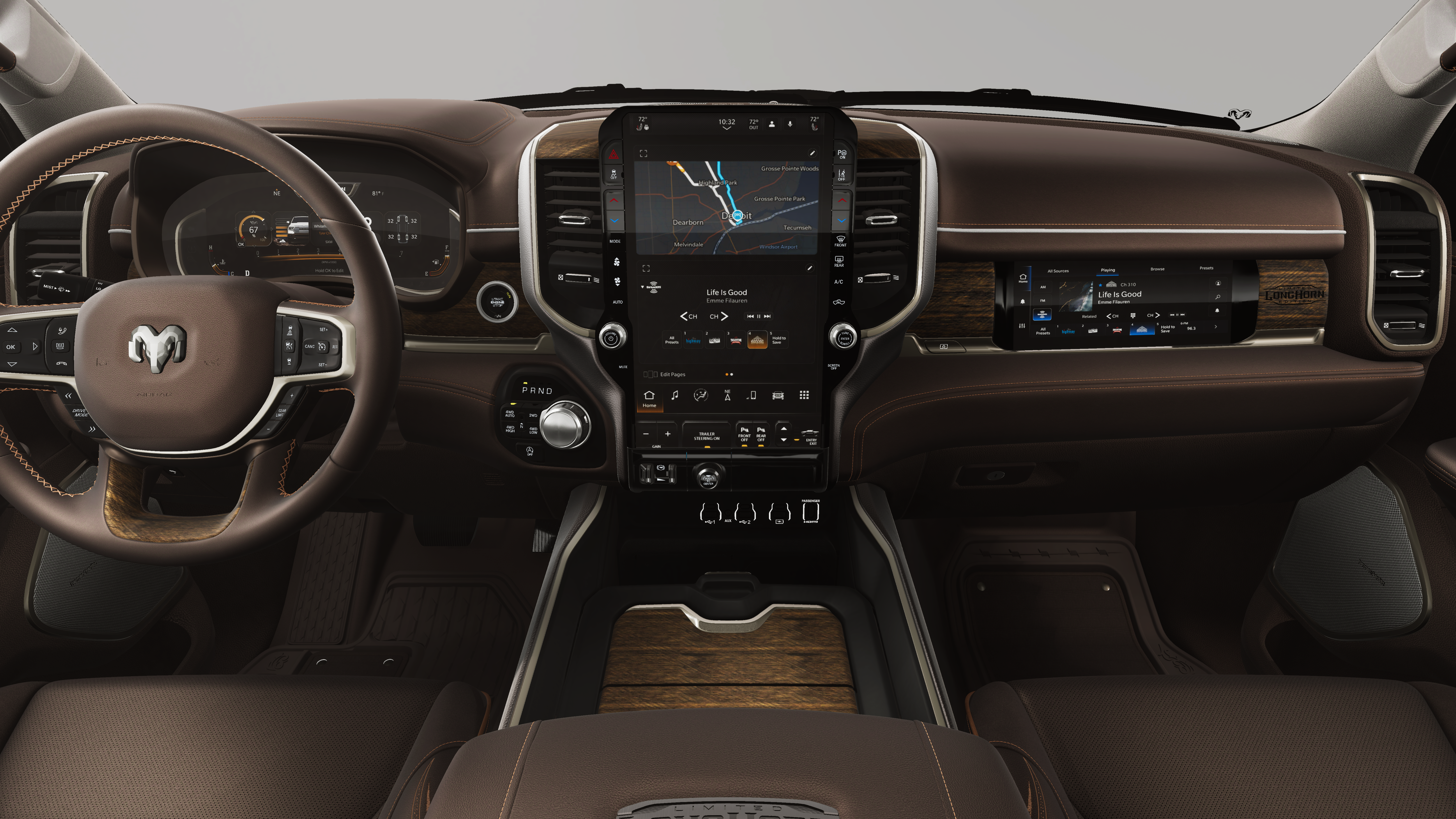 2026 RAM Ram 1500 RAM 1500 LIMITED LONGHORN CREW CAB 4X4 6'4' BOX