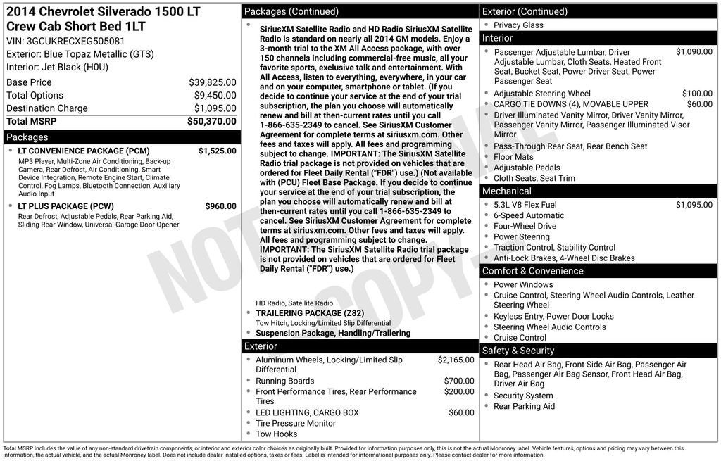 2014 Chevrolet Silverado 1500 LT