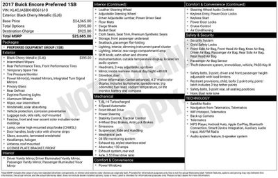 2017 Buick Encore Preferred
