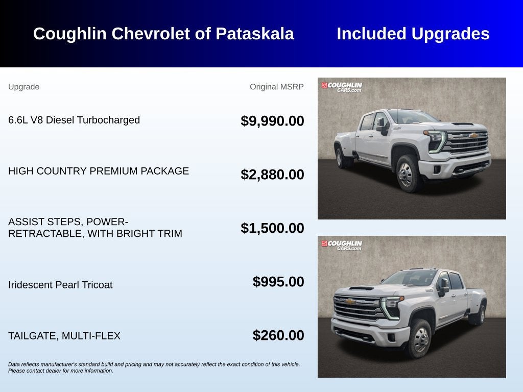 2025 Chevrolet Silverado 3500 HD High Country DRW