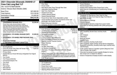 2021 Chevrolet Silverado 3500 HD LT