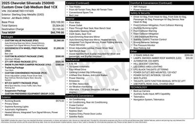 2025 Chevrolet Silverado 2500 HD Custom
