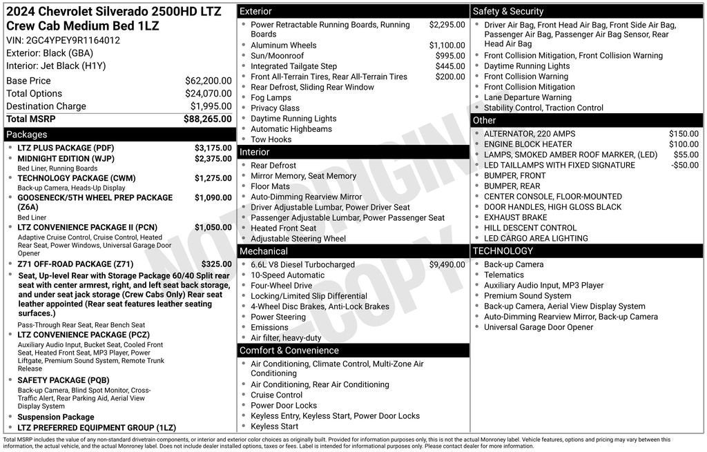 2024 Chevrolet Silverado 2500 HD LTZ