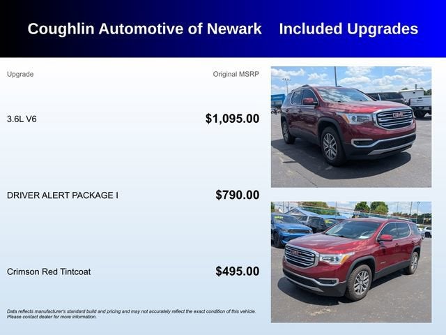 2018 GMC Acadia SLE
