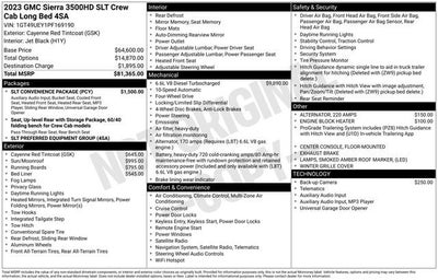 2023 GMC Sierra 3500 HD SLT