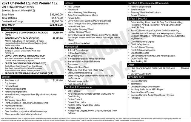 2021 Chevrolet Equinox Premier