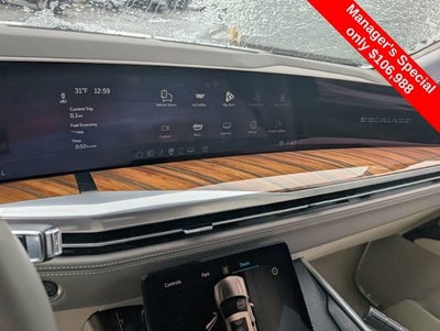 2025 Cadillac Escalade Premium Luxury Platinum